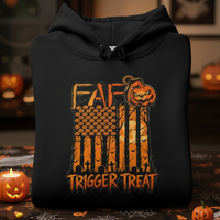 Load image into Gallery viewer, Fright Night Treat Halloween Fleece Hoodie
