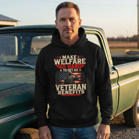Load image into Gallery viewer, Veteran Benefits Soft Sweater Hoodie
