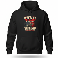Load image into Gallery viewer, Veteran Benefits Soft Sweater Hoodie