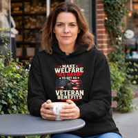 Load image into Gallery viewer, Veteran Benefits Soft Sweater Hoodie