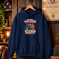 Load image into Gallery viewer, Veteran Benefits Soft Sweater Hoodie