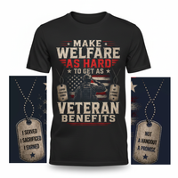 Load image into Gallery viewer, Veteran Benefits Patriotic Military Sacrifice Shirt