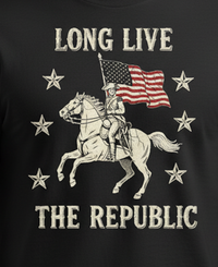 Load image into Gallery viewer, Long Live The Republic Patriotic American Freedom Hoodie